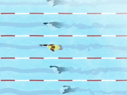 Paraswimming Animation